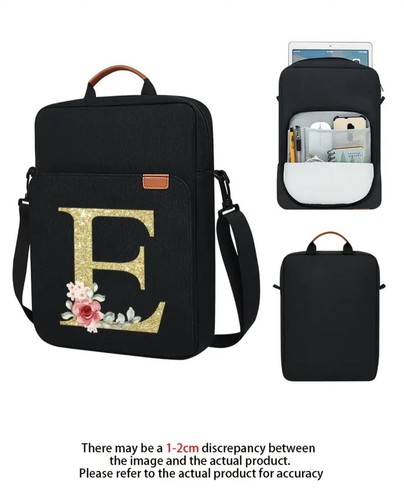 Tablet Carry Case Shoulder Bag For Tablet Laptop Universal Bag Letter Printed A - Picture 2 of 7