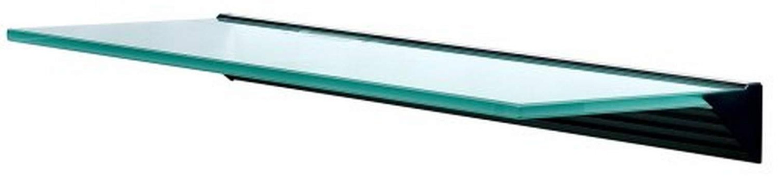 LTL Home Products GL12020OPKIT Wallscapes Glacier Floating Glass Wall Shelf K...