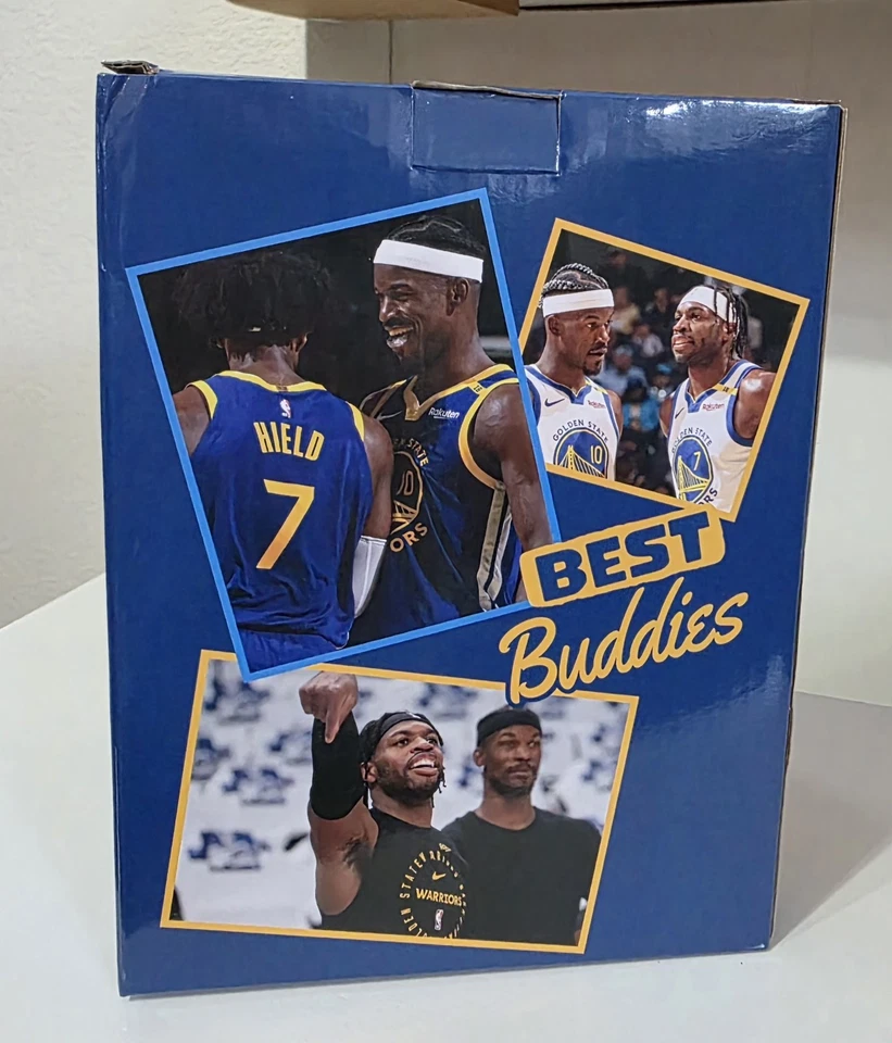 San Francisco Golden State Warriors Best Buddies Edición Limitada Bobbleheads Fan Foto 3 de 4