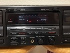 Vintage Kenwood KX-W8040 Stereo Dual Cassette Tape Deck Home Stereo Tested Works — photo 9