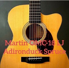 Martin OMC-18 08 Lawrence Juber Custom Adirondack