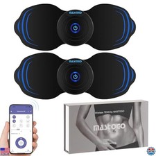 Wireless Tens Unit Muscle Stimulator - 12 Modes, 20 Intensity, Bluetooth App