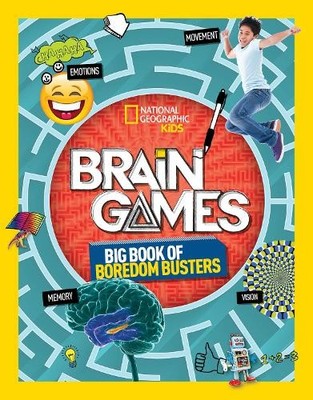 Brain Games: Big Book of Boredom Busters (Activity Books) by Moore, Dr. Gareth