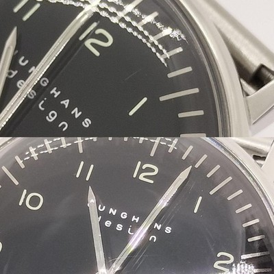 Junghans Max Bill Hand-Winding 027/3702.00M Black Dial 34mm SS