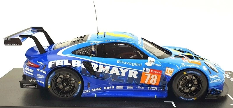 Ixo 1/18 Scale Diecast LEGT18063 - Porsche 911 RSR 24H Le Mans Felbermayr #78 - Image 3 of 4