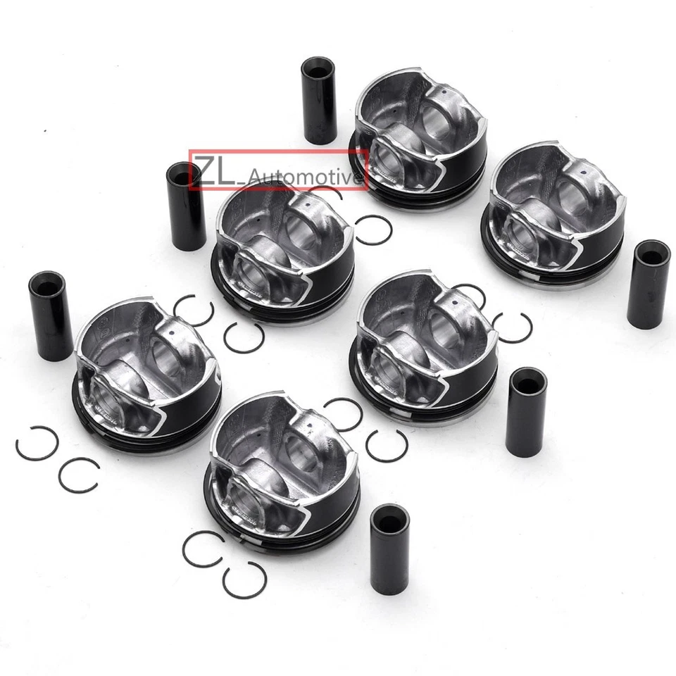 Engine Pistons & Rings OS 0.5mm For Porsche Macan S Audi RS4 RS5 B9 2.9 TFSI DEC - Image 4 of 4