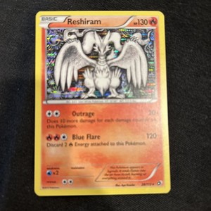 Reshiram 28/113 Legendary Treasures Holo