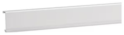 Hager SL20055219016 Sockelleistenkanal-Oberteil mit Weichlippe PVC zu SL 20x55mm