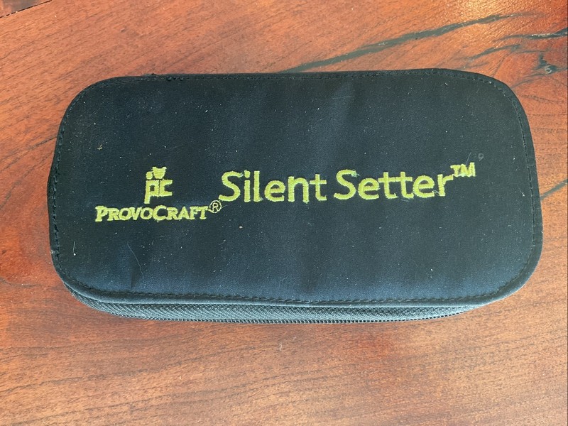 Provo Craft Silent Setter - Eyelet Setter Crafting Case Complete Set