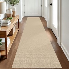 Washable Runner Rug 2x8 Ft Non Slip Runners for Hallways Cotton Rubber Backed