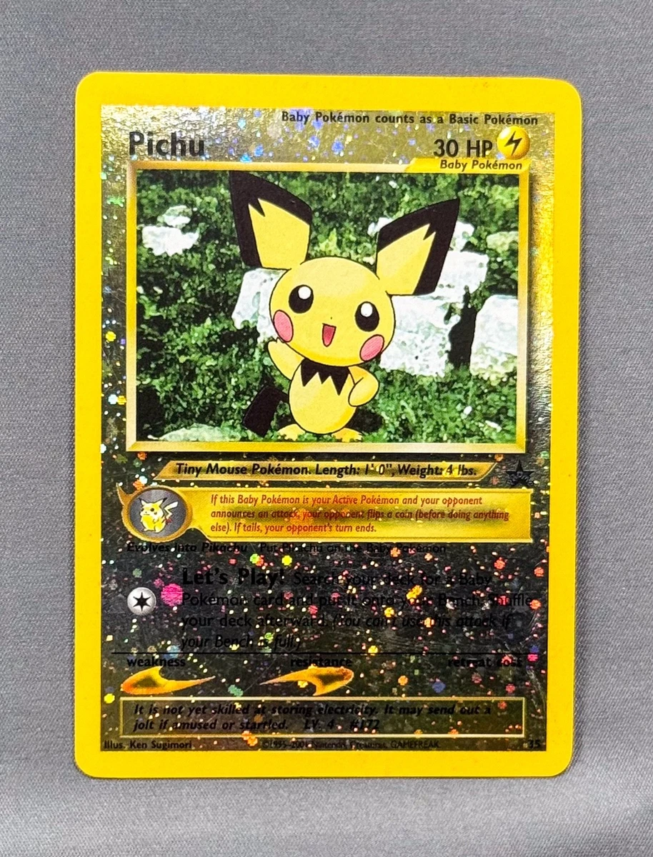 Pichu Indiana Pokemon Individual Trading Cards for sale | eBay