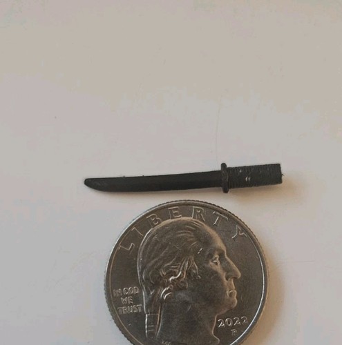 OEM Original Oldtimer 1984 G.I. Joe Storm Shadow V1 Waffe Kurzschwert
