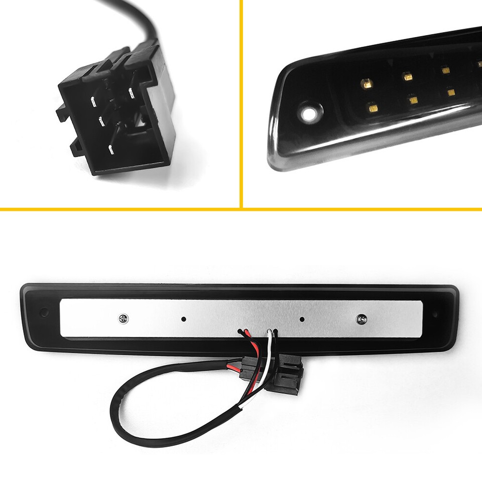 LED 3rd Third Brake Light Cargo Lamp For 1994-01 Dodge Ram 1500/2500/3500 Smoked - Foto 5