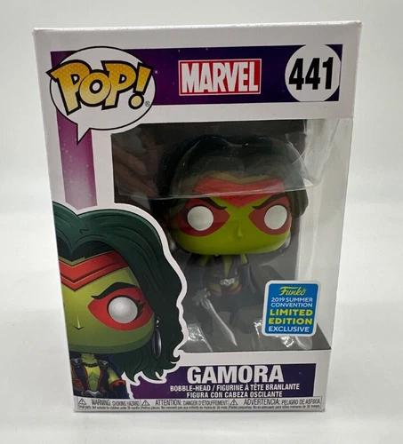 Funko Pop! Vinilo: Marvel #441 Gamora 2019 Convención de Verano Edición Limitada