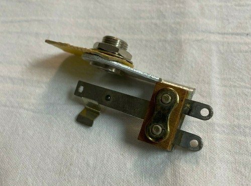 Conector de teléfono de marco corto Switchcraft 22 SF-JAX de nuevo de lote antiguo, lengüetas de soldadura paralelas - Imagen 3 de 4