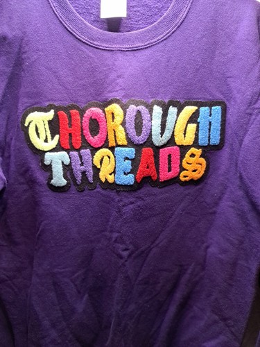 Vintage Thorough Threads Sweatshirt Size XL Youth - Picture 3 of 4