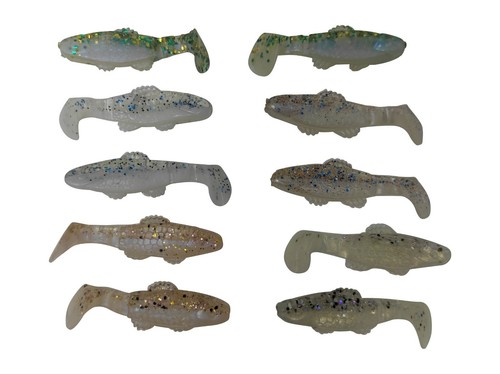 Sonderangebot RELAX Gummifische  5 cm  Barsch Forelle Hecht Zander Köder Kopyto - Bild 56 von 70