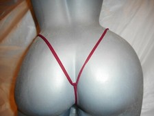 Frederick's Of Hollywood Red Untameable G String Panty Medium  Large