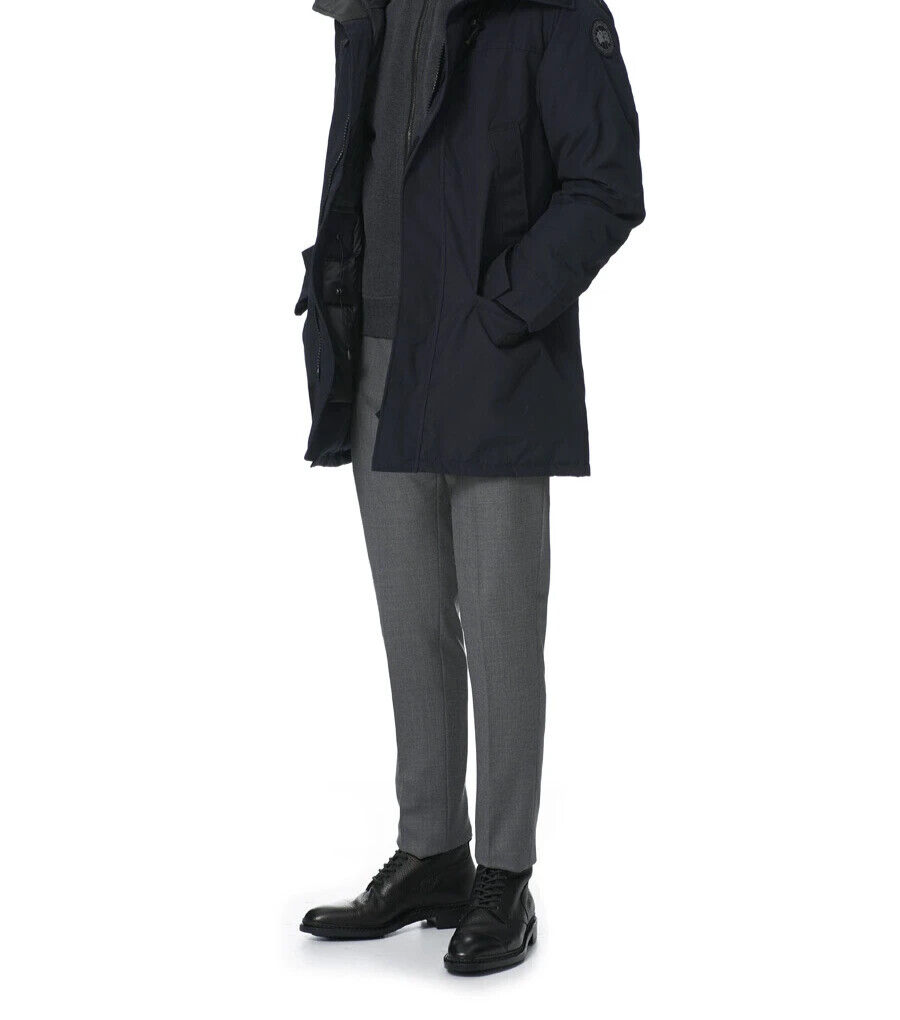 NEW Canada Goose Men's Langford Parka Black Label in Navy Marine