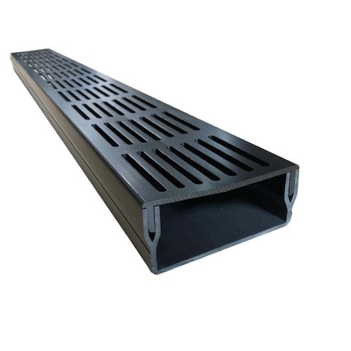 Entwässerungsrinne Bodenrinne Terrassenrinne Regenrinne Abwasserrinne UD Pro 100 - Bild 4 von 14