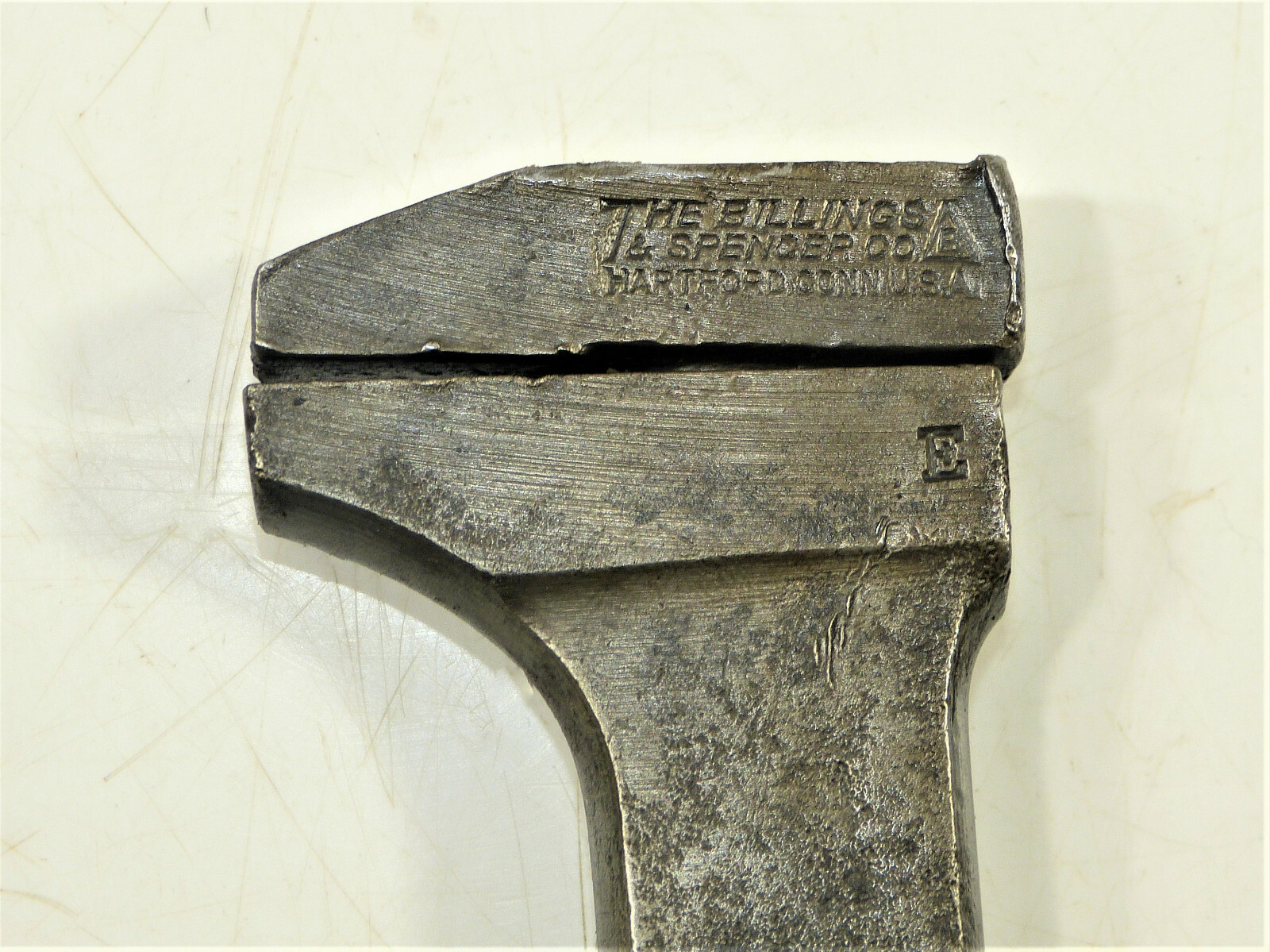 Vintage The Billings & Spencer Co Type E 7” Adjustable Wrench INV14836 eBay