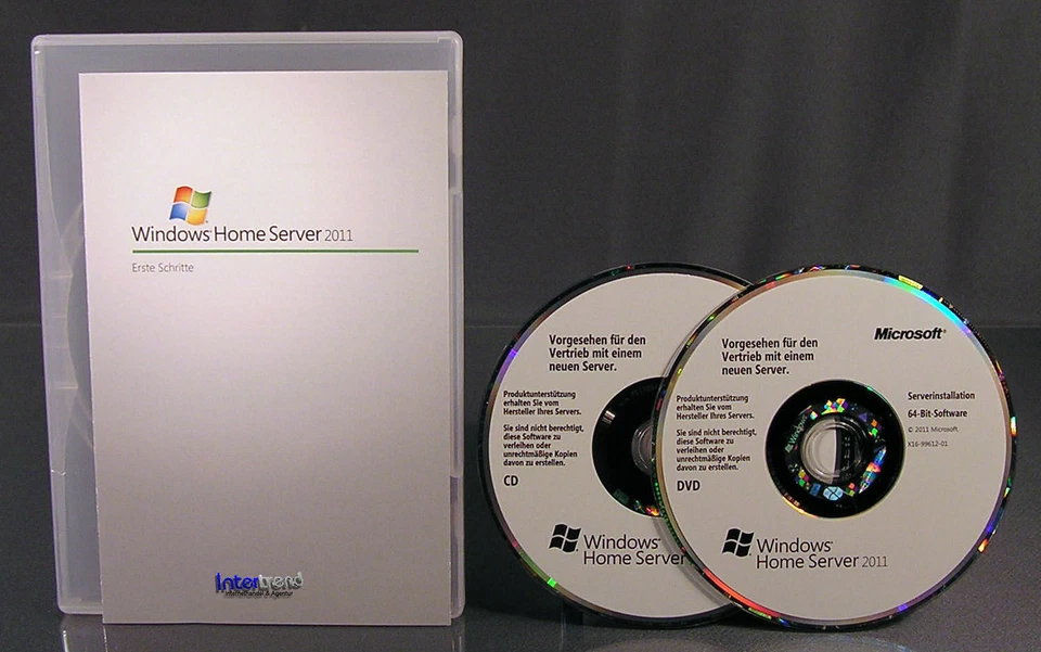 Microsoft Windows Home Server 2011 + 10 CAL Vollversion 64-Bit Box + DVD OVP - Bild 2 von 4