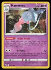 Hatterene 073/198 Holo Rare - 2021 Pokemon Chilling Reign LP