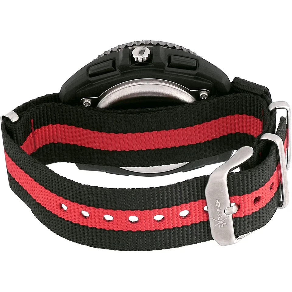 Men's Digital Sector Multifunction Chronograph Alarm Night Light WR Watch - Image 2 of 3