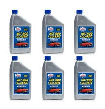 Lucas Oil 10688 Hot Rod & Classic Car SAE 10W-40 Motor Oil High Zinc - 6 PACK
