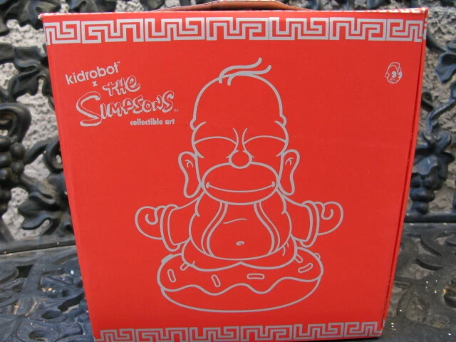 KIDROBOT LOS SIMPSON HOMER 7” EDICIÓN PLATEADA BUDA ***SELLADO** LTD Foto 4 de 4