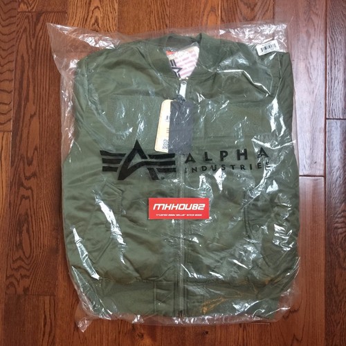 New Opening Ceremony Alpha Industries Reversible MA-1 Slim Fit Jacket Size XL - Picture 10 of 12