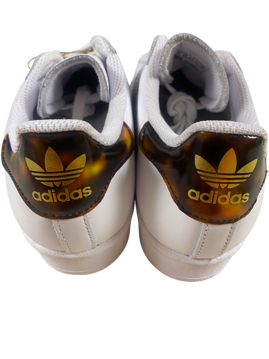 ADIDAS Originals SUPERSTAR/Women's Shoes Cloud WhITE-Gold Metal /Size  6.5/NEW! | eBay