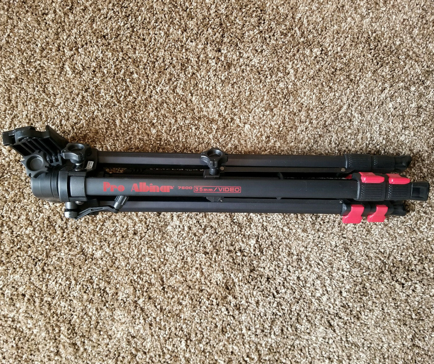 Albinar Pro 9500 Photo/Video Black Telescoping Tripod Stand 35mm eBay