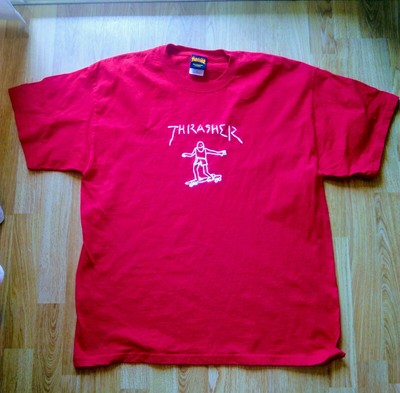 thrasher shirt gonz