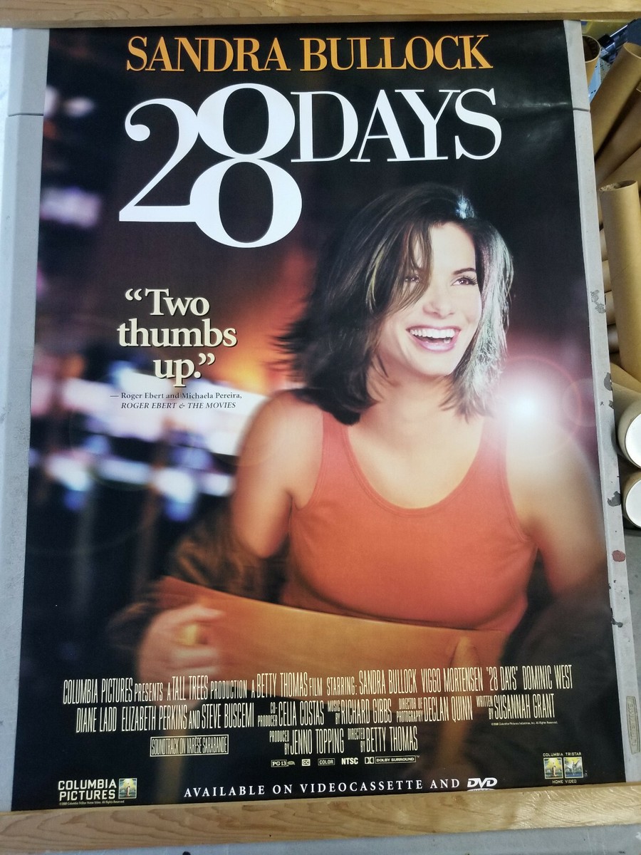 28 Days Original Movie DVD poster 27