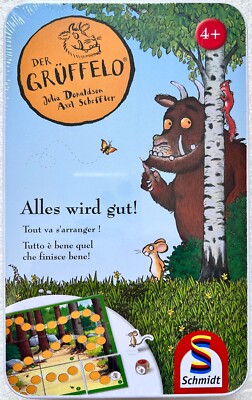 Everything Is Well ! Gruffelo Metal Tin Schmidt Game Dice Child's Play 51276