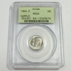 1964 D PCGS MS64 SAMPLE - Silver Roosevelt Dime 10c US Coin #53079A
