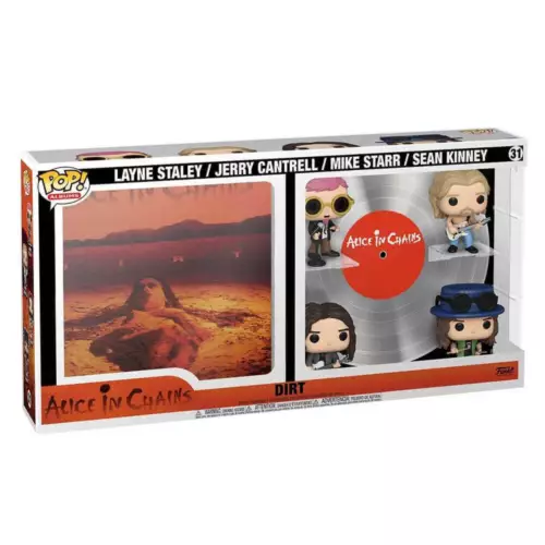 Alice in Chains Dirt Pop! Album Deluxe 4-Pack Action Figure Officially Licensed