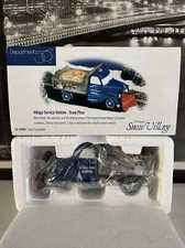 Dept 56 - Village Service Vehicle - Snow Plow 56.54959 Snow Village New In Box