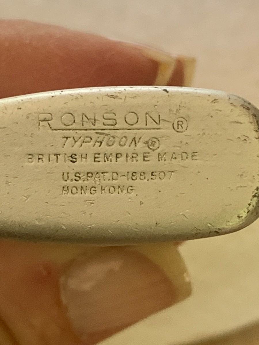 Vintage Ronson Typhoon Lighter British Empire Made. RARE | eBay