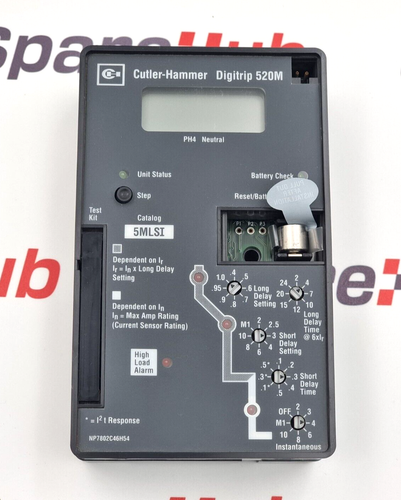 EATON CUTLER-HAMMER DIGITRIP 520M 5MLSI Unità di viaggio - Foto 2 di 10