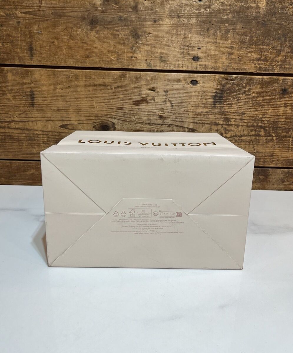LOUIS VUITTON 2023 Xmas Design 10 x 8 X 6 inches Small Paper LOUIS VUITTON 2023 Xmas Design 10 x 8 X 6 inches Small Paper