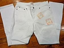 Women Dockers Jean Fix White Stretch Bootcut 5 Pocket NWT! Sizes! Truly Slimming