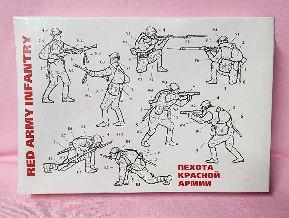 De colección ZVEZDA 1/35 Ejército Rojo Infantería Nº3502 Hecho en Rusia SELLADO Foto 2 de 4