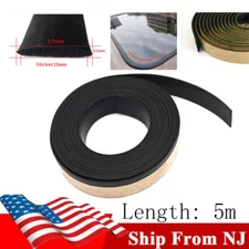 5m Sealed Strips For Car Windshield Sunroof Triangular Window Rubber Seal Trim