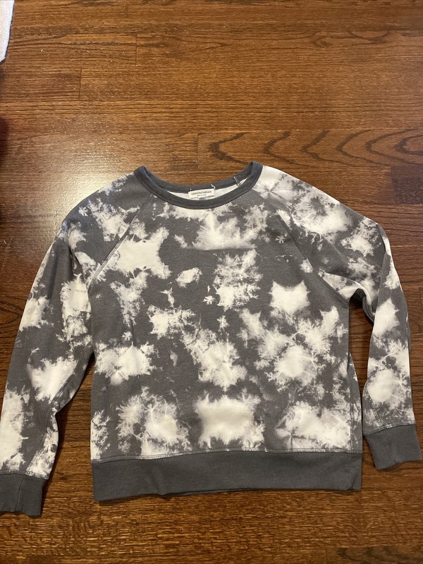 Women’s Gray and White Grayson Threads Sweatshirt Size XS