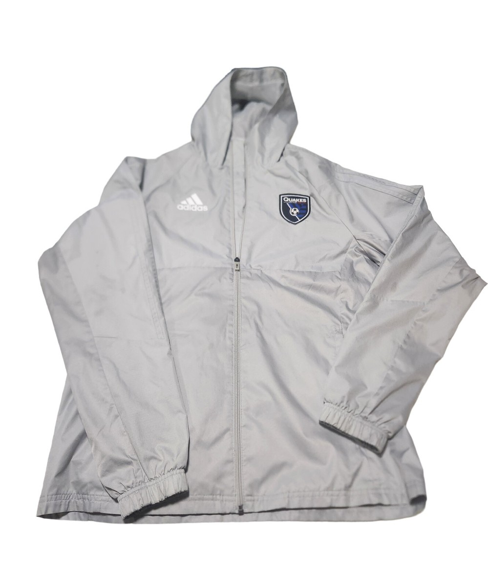 Adidas | Men's San Jose Earthquakes On Field Windbreaker Adidas | Men's San Jose Earthquakes On Field Windbreaker