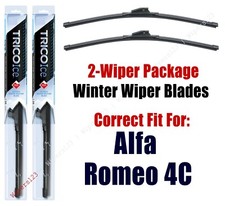 WINTER Wipers 2pk Super-Premium fit 2019+ Alfa Romeo 4C - 35220x2