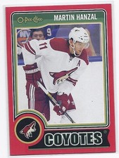 14-15 2014-15 O-PEE-CHEE MARTIN HANZAL PACK REDEMPTION 341 ARIZONA COYOTES