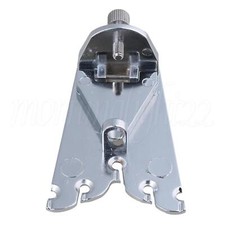 2pcs Silver 5 String Zinc Alloy Banjo Tailpiece Guitar DIY To Improved Tone